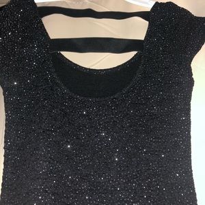 Glittery dress